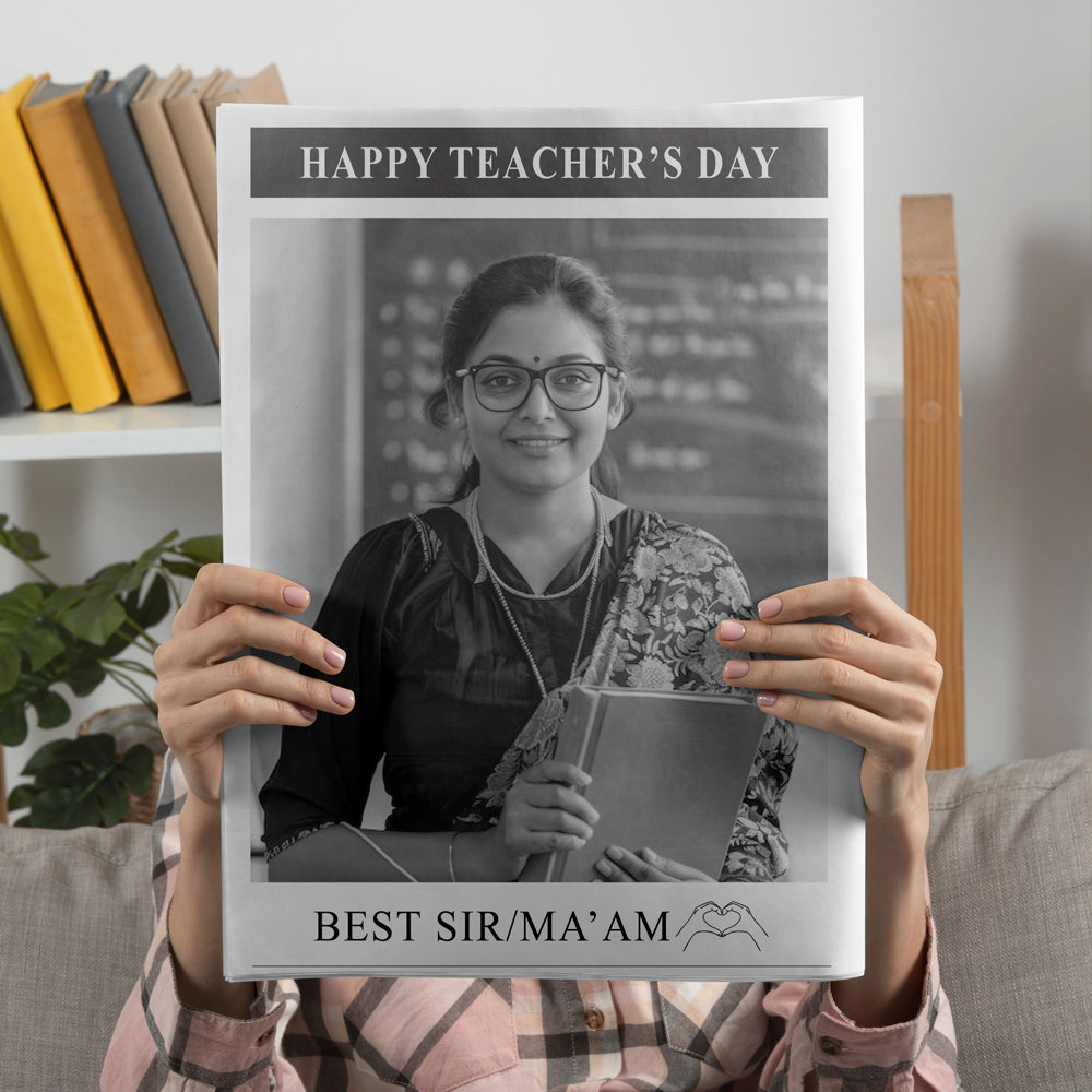 Teacher's Day Newspaper