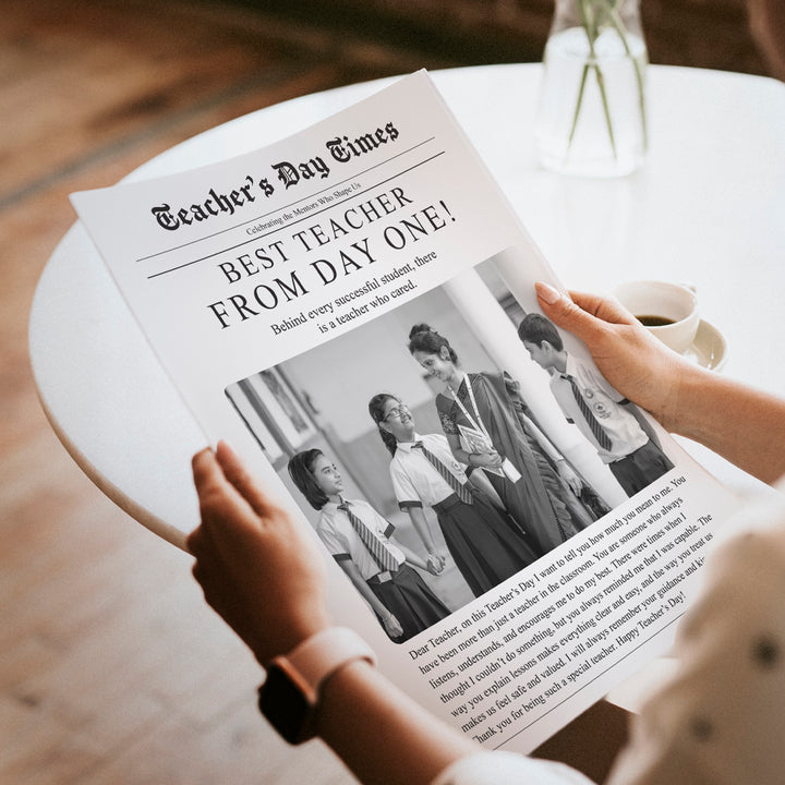 Teacher's Day Newspaper