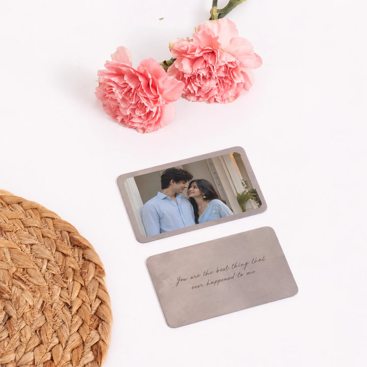 Metal Wallet Card- Personalized Photo Wallet Card