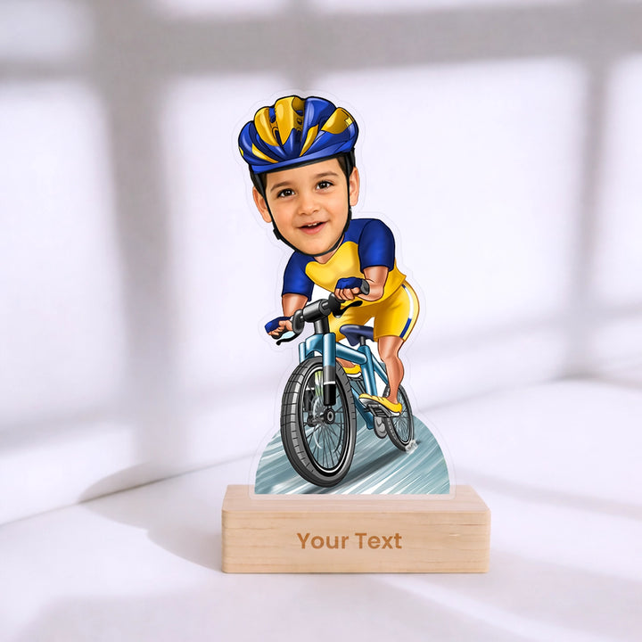 Personalized Caricature for Cycle Lover