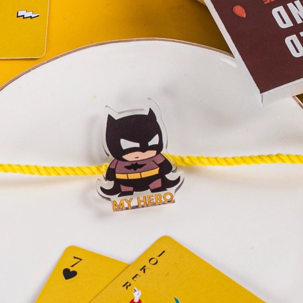 Acrylic Superhero Rakhis Combo