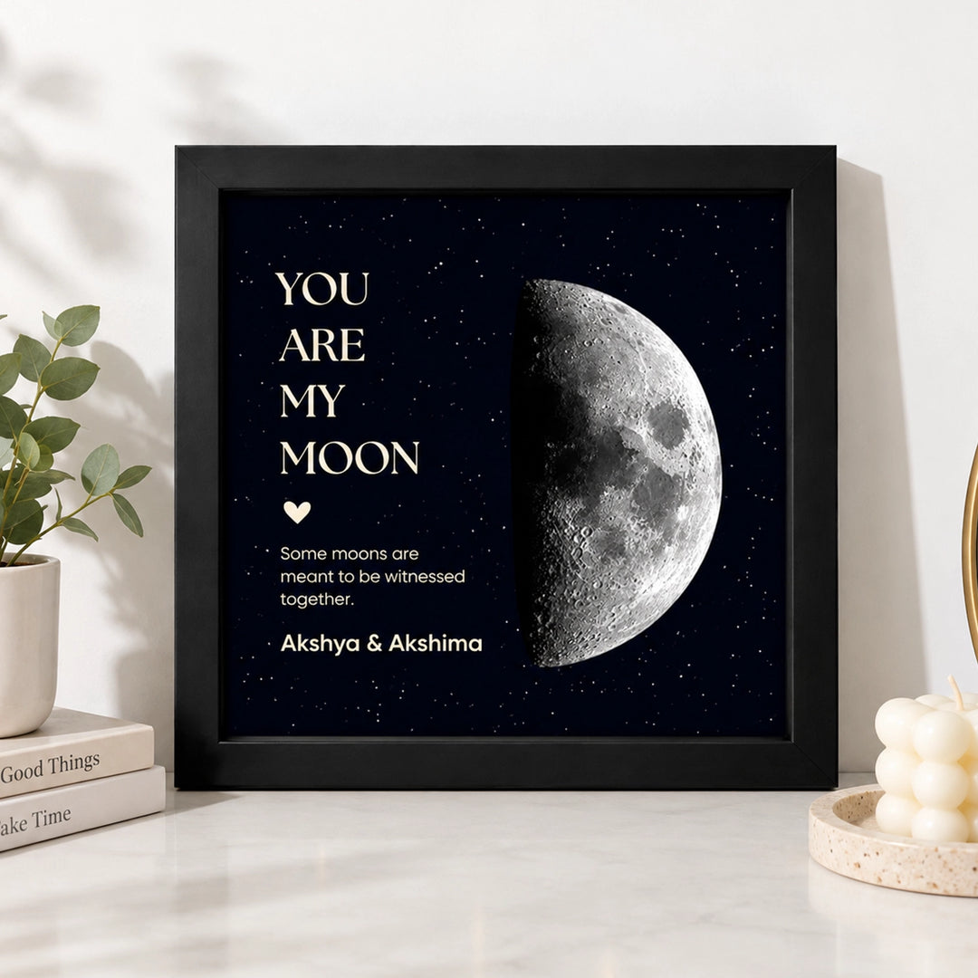 Karwa Chauth Moon Frame