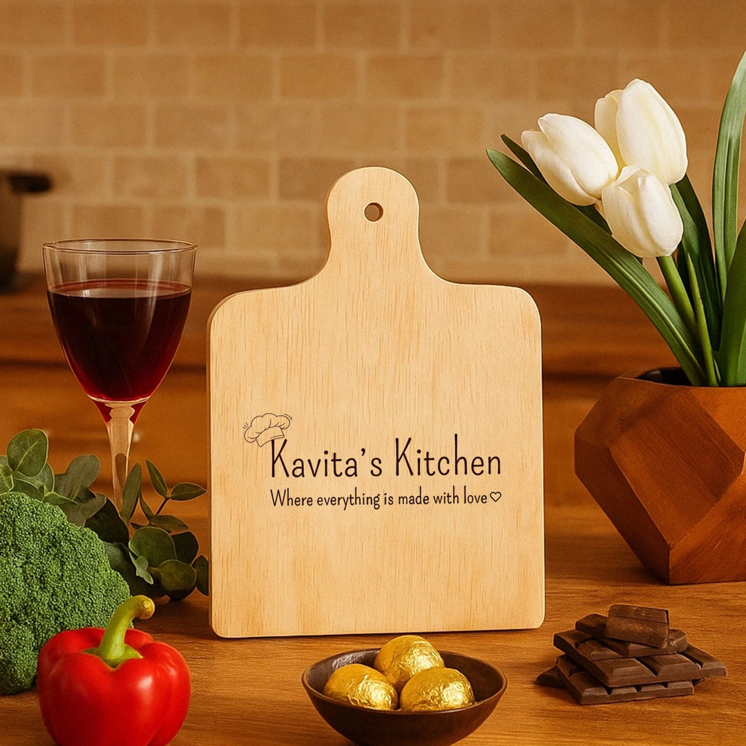 Personalized Cheese Board