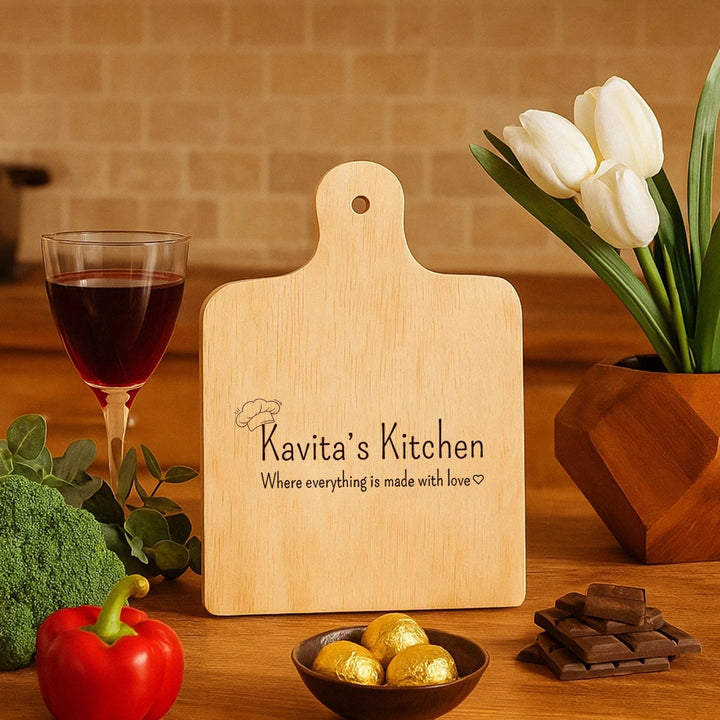 Personalized Cheese Board