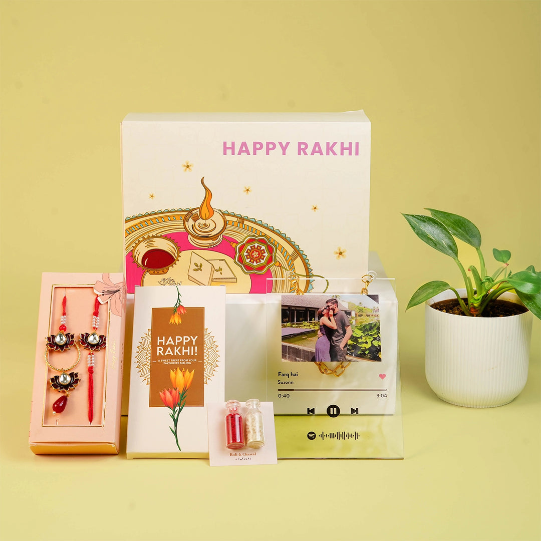 Music & Memories Rakhi Combo