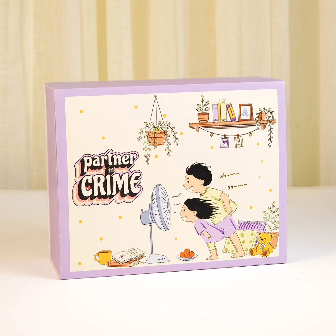 Custom Frame & Treats Rakhi Combo
