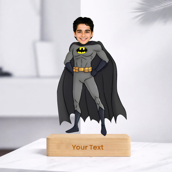 Custom Superhero Caricature - Batman Edition