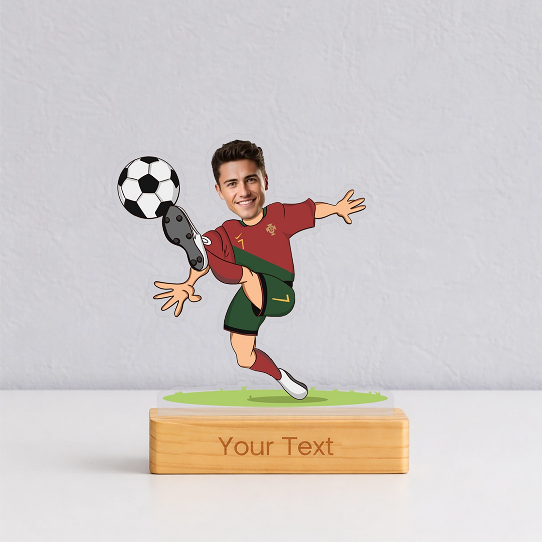 Ronaldo No. 7 Caricature - Team Portugal