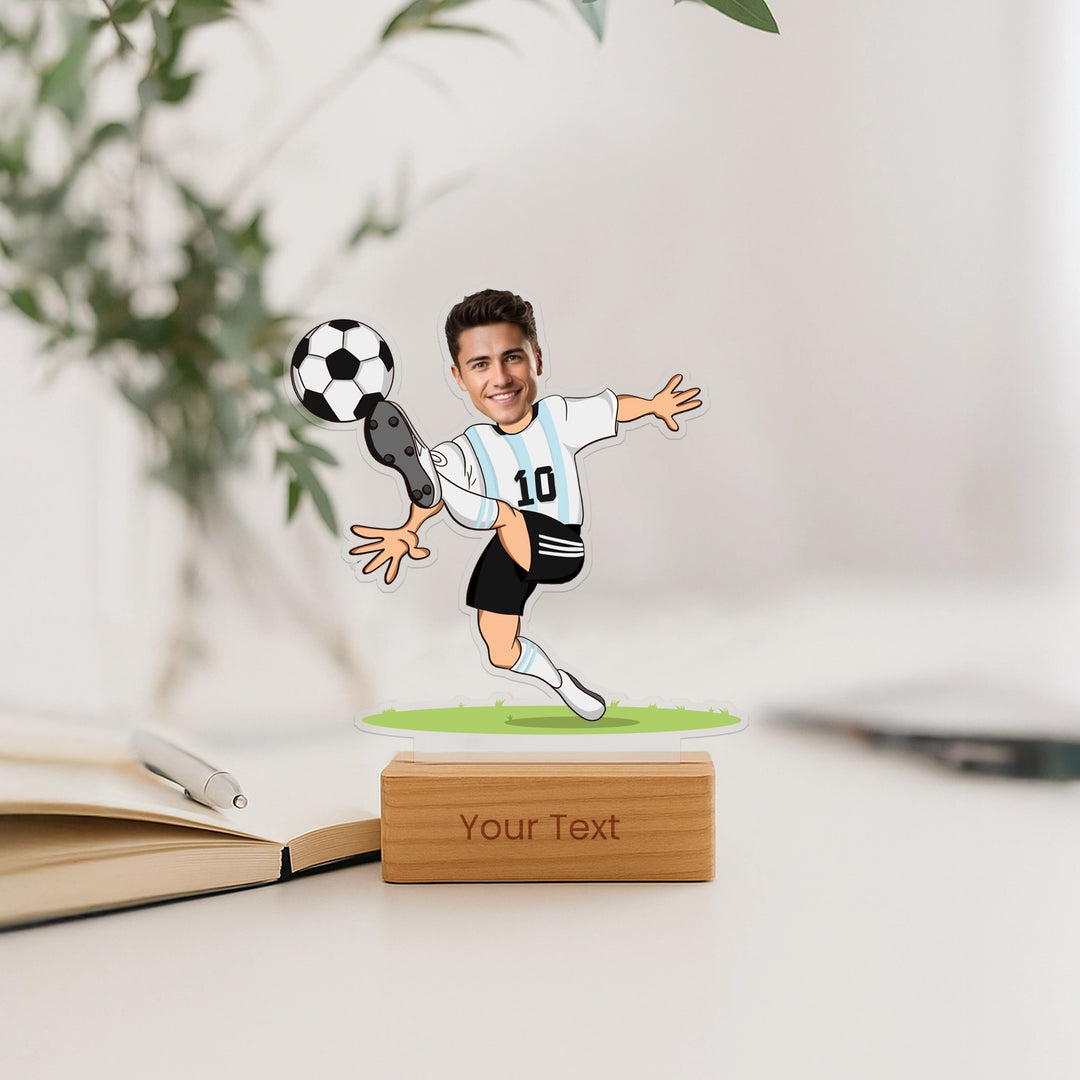 Messi's No. 10 Caricature - Team Argentina