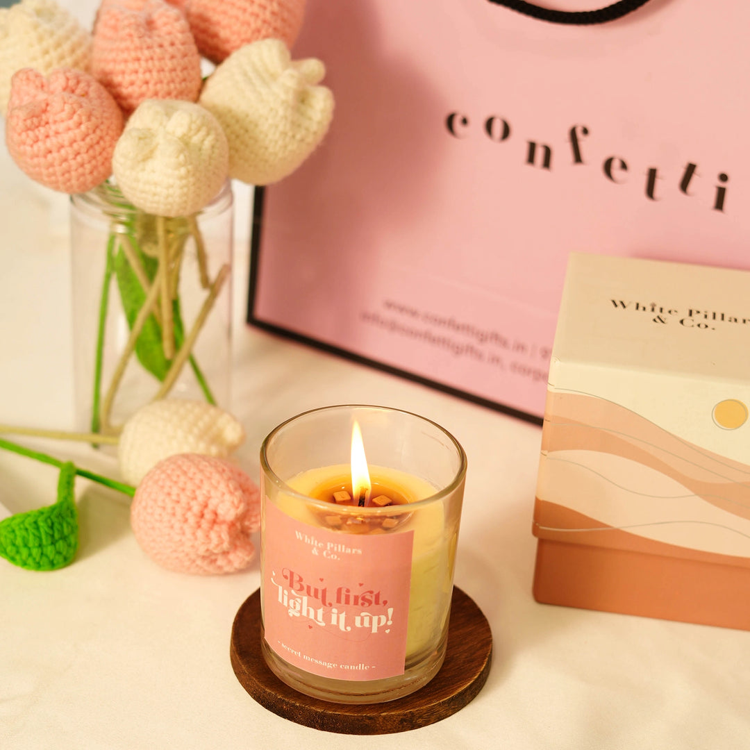 Secret “I Love You” Candle