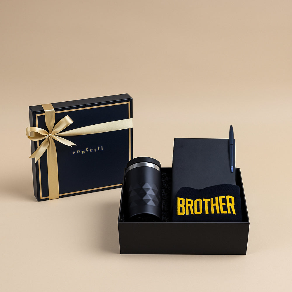 Gentlemen Gift Set for Your Coffee Lover Brother