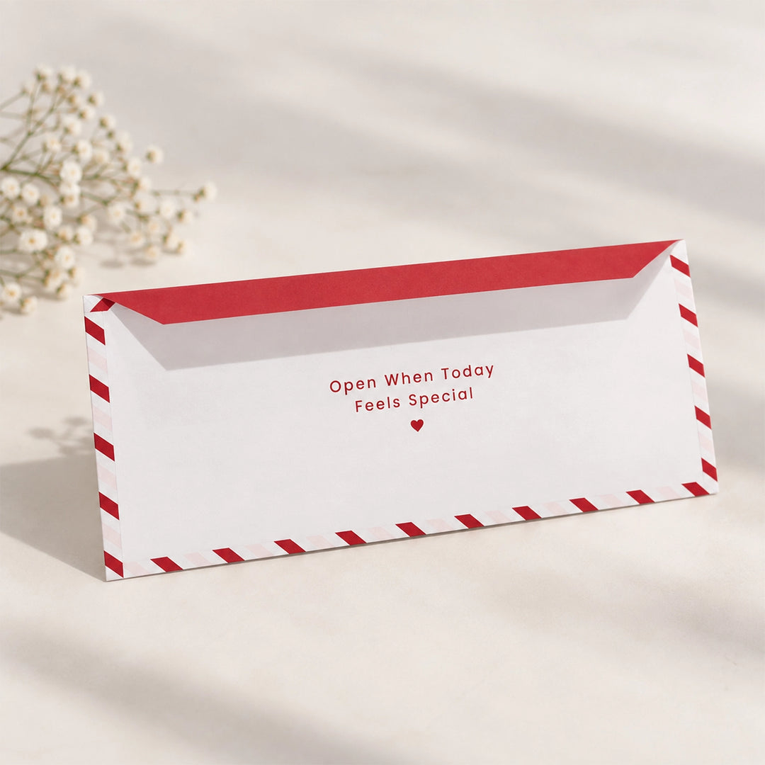 Karwa Chauth Letter & Bouquet Combo