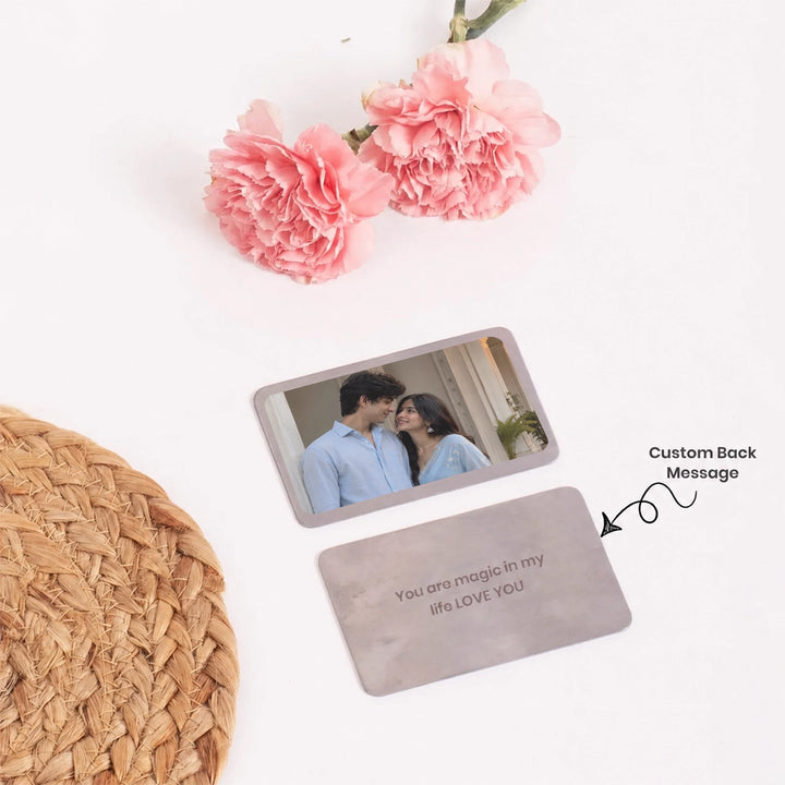 Metal Wallet Card- Personalized Photo Wallet Card