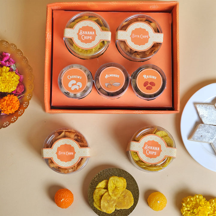 Rakhi Festive Gourmet Snack & Nut Box