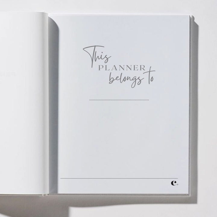 Undated Yearly Planner