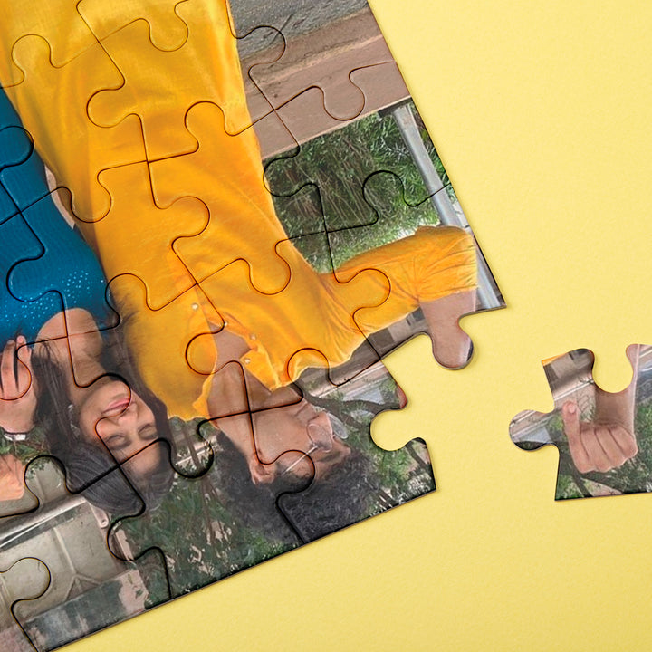 Personalized Picture Puzzle - Unique Gift for Birthdays, Anniversaries & Rakhi