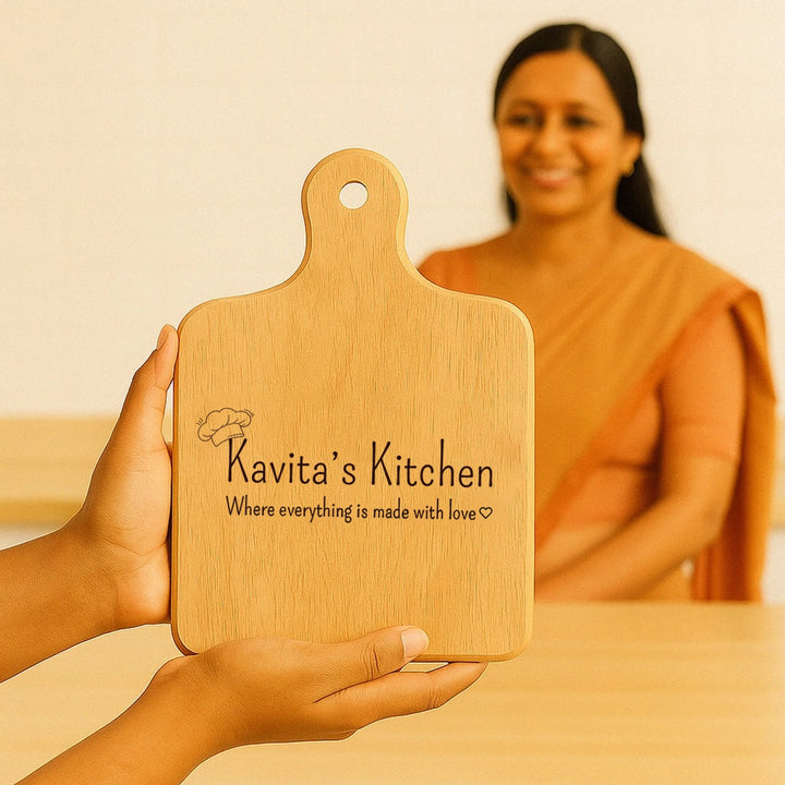 Personalized Cheese Board