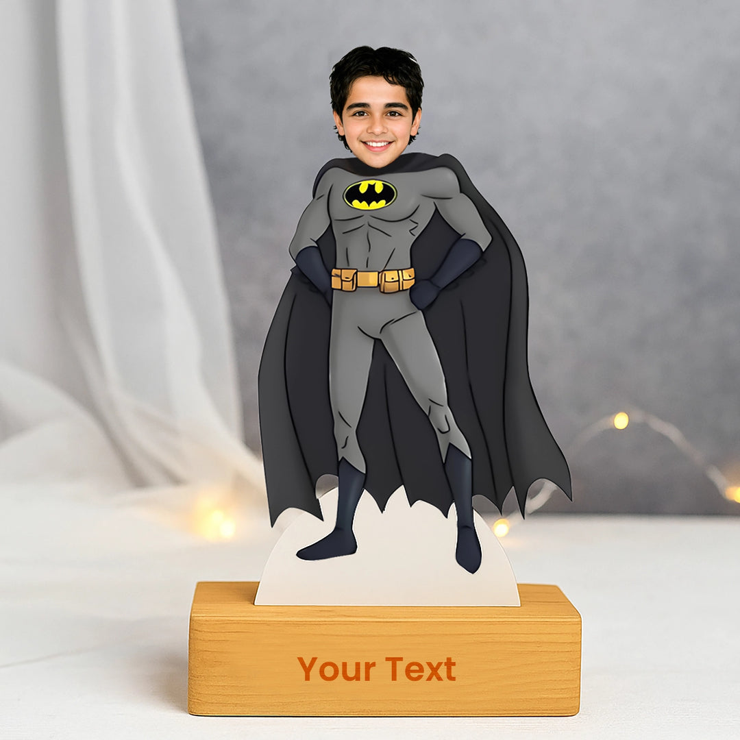 Custom Superhero Caricature - Batman Edition