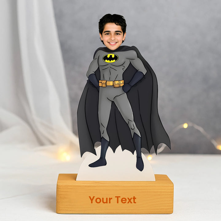 Custom Superhero Caricature - Batman Edition