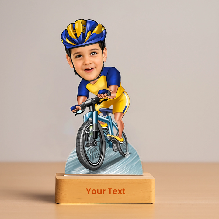 Personalized Caricature for Cycle Lover