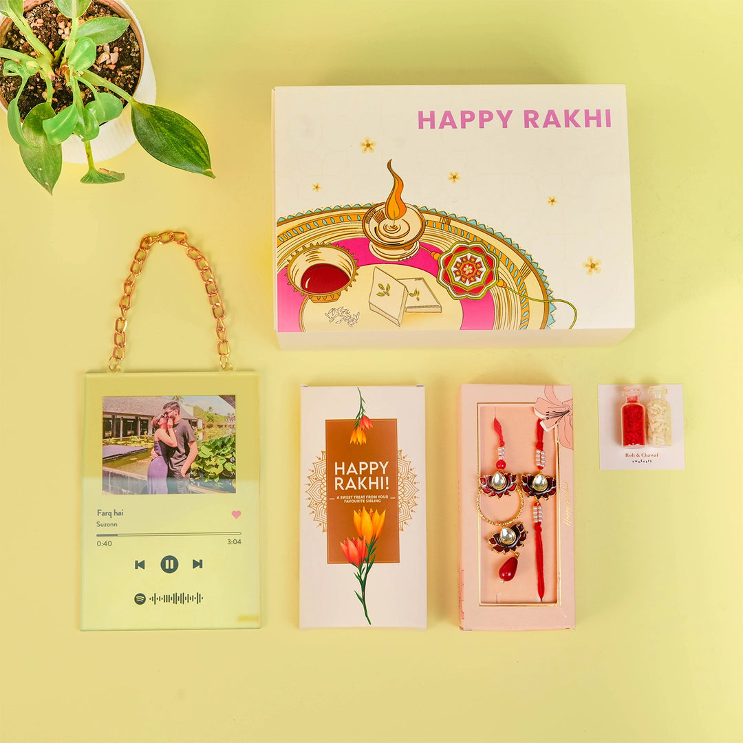 Music & Memories Rakhi Combo
