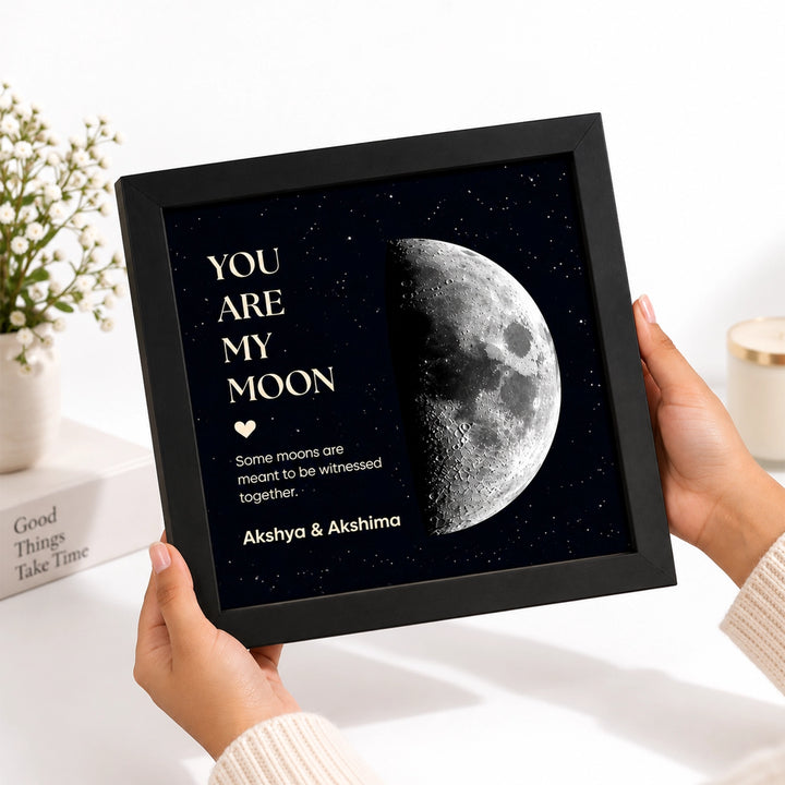 Karwa Chauth Moon Frame