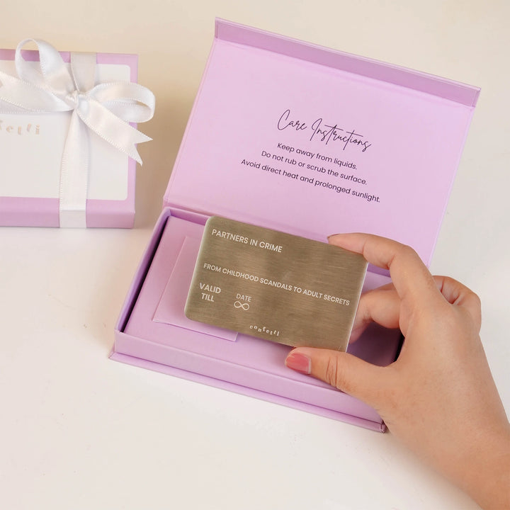 Rakhi Wallet Card