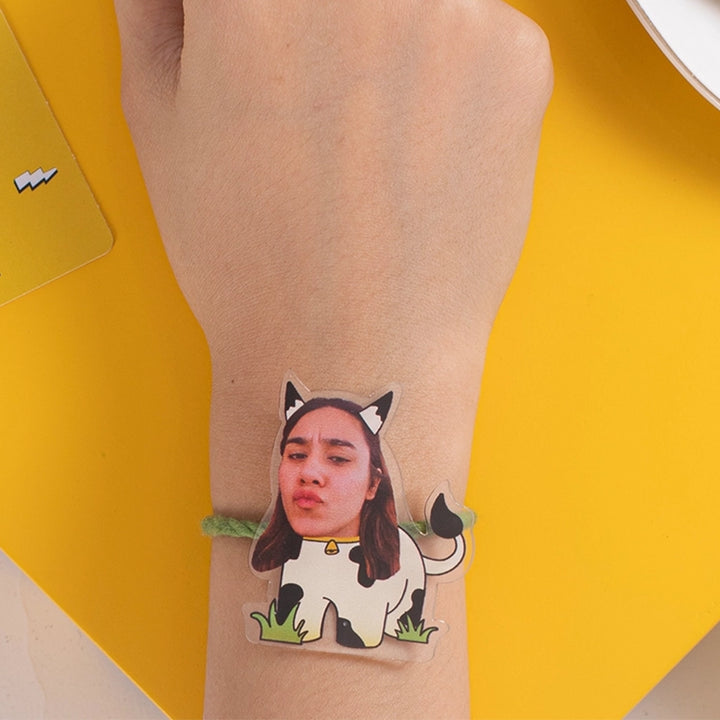 Personalized Face Rakhies Combo