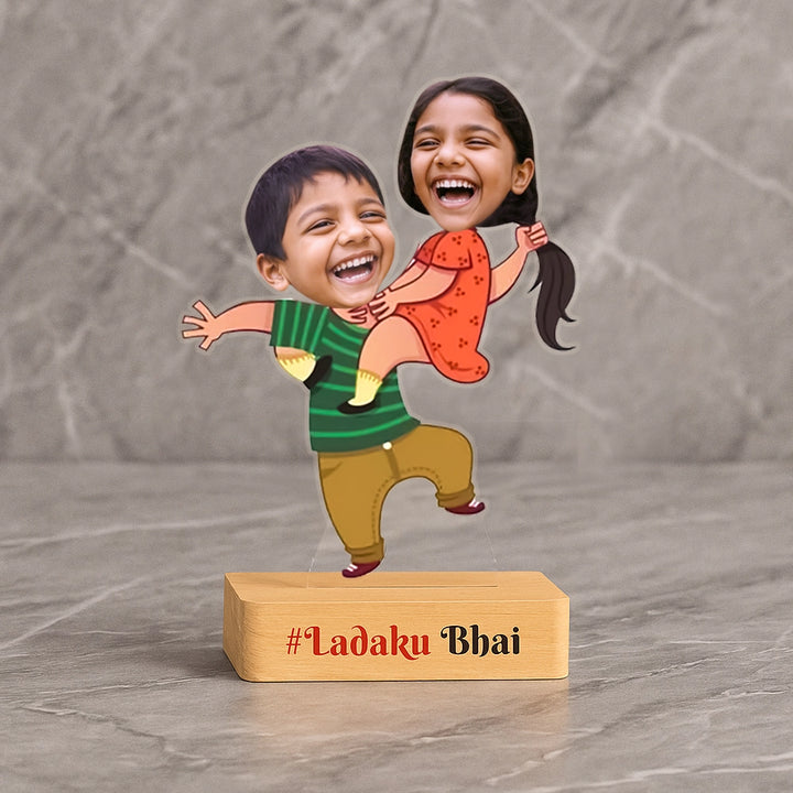 Customized Funny Caricature for Brother & Sister