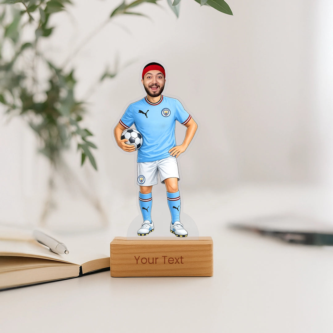 Manchester City F.C. Football Caricature