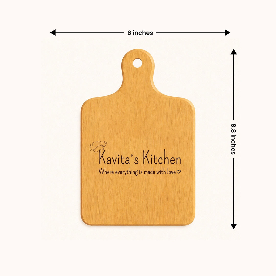 Personalized Cheese Board