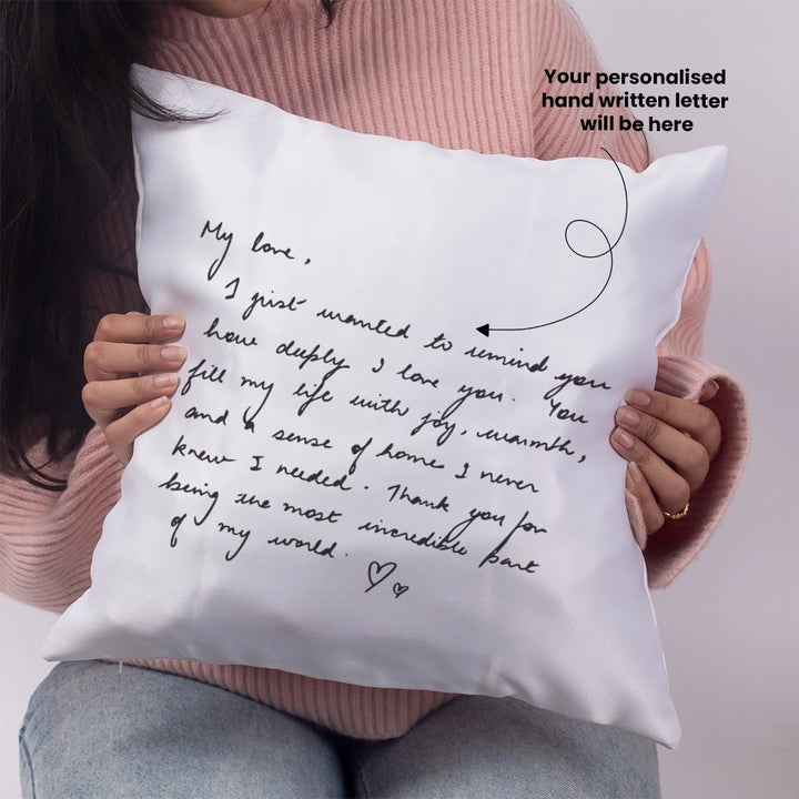 Letter Cushion Cover