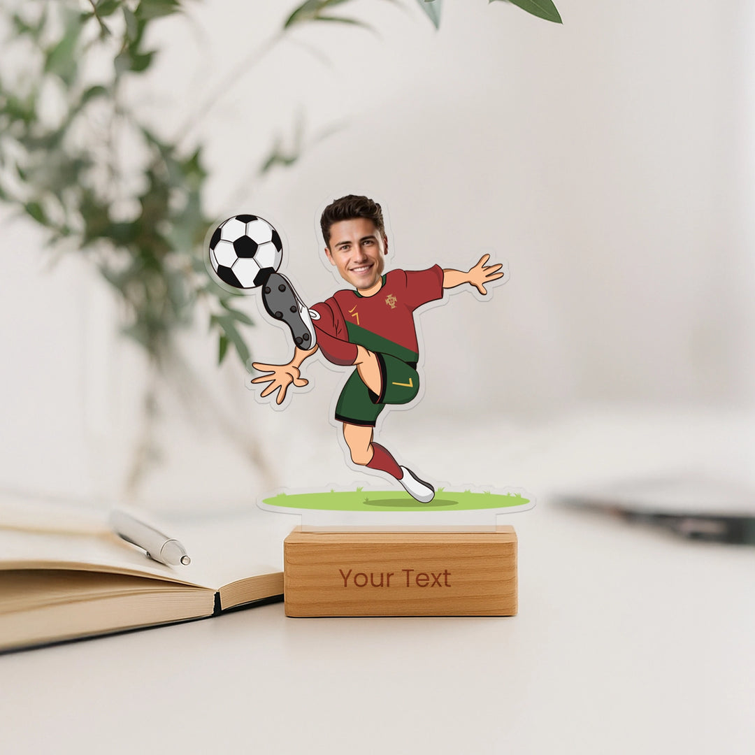 Ronaldo No. 7 Caricature - Team Portugal