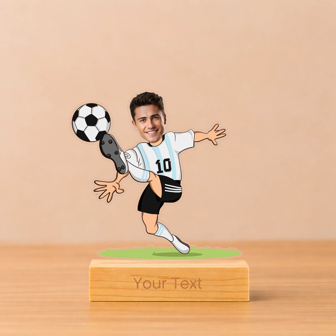 Messi's No. 10 Caricature - Team Argentina