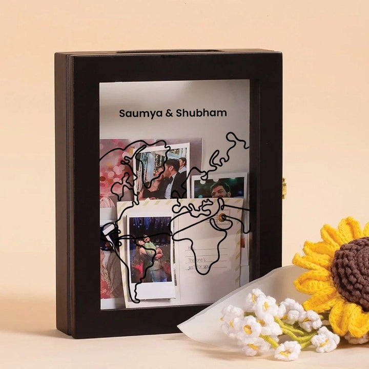 Travel Memory Box - souvenir & keepsake box customized