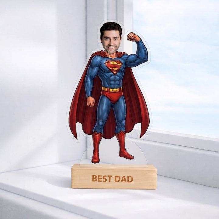 Super Dad Caricature