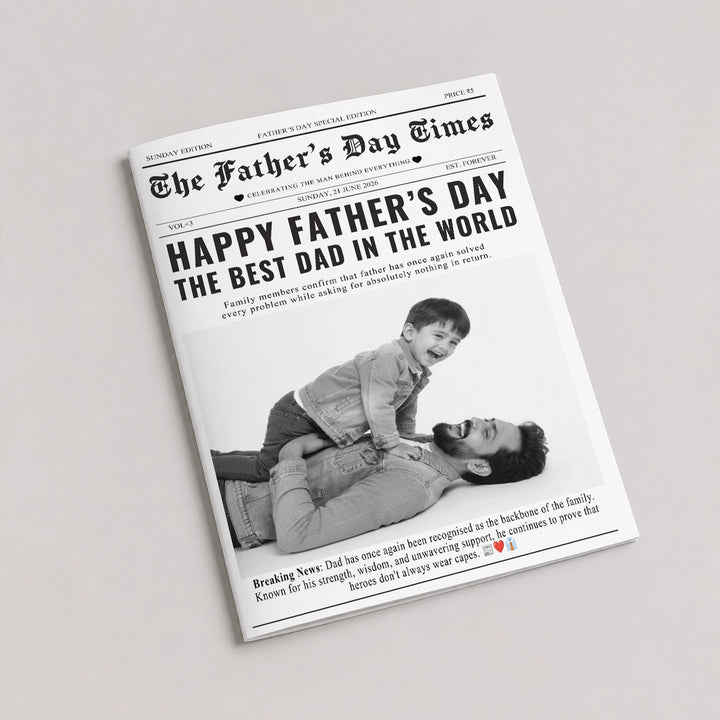 Father's Day Newspaper