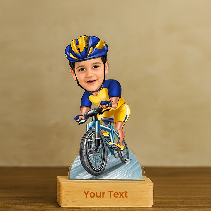 Personalized Caricature for Cycle Lover