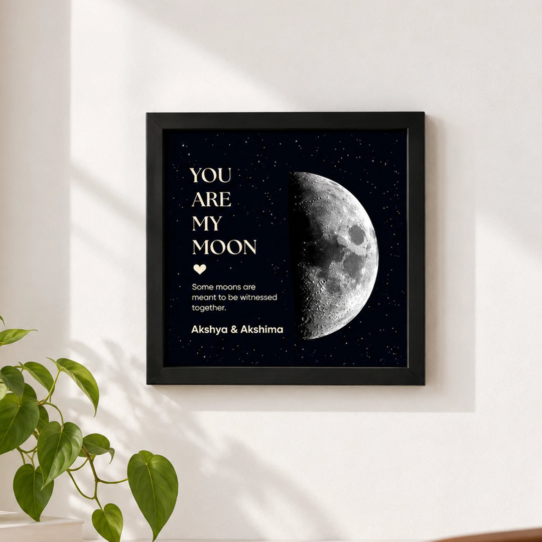 Karwa Chauth Moon Frame