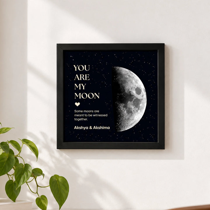 Karwa Chauth Moon Frame
