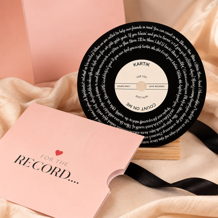 Personalized Vinyl Record