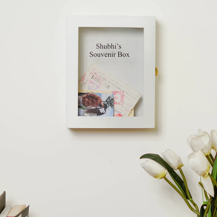 White Souvenir & Keepsake Box