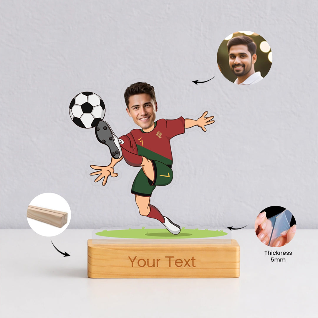 Ronaldo No. 7 Caricature - Team Portugal