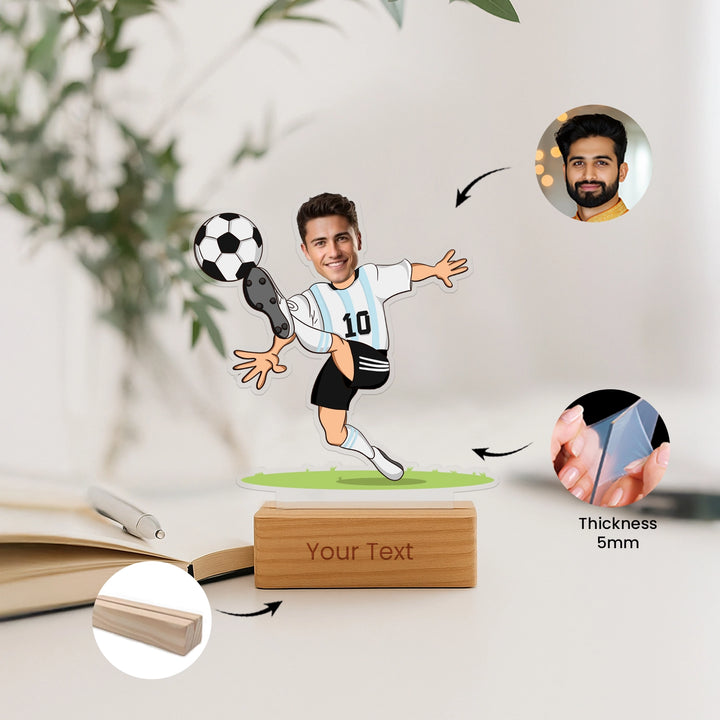 Messi's No. 10 Caricature - Team Argentina