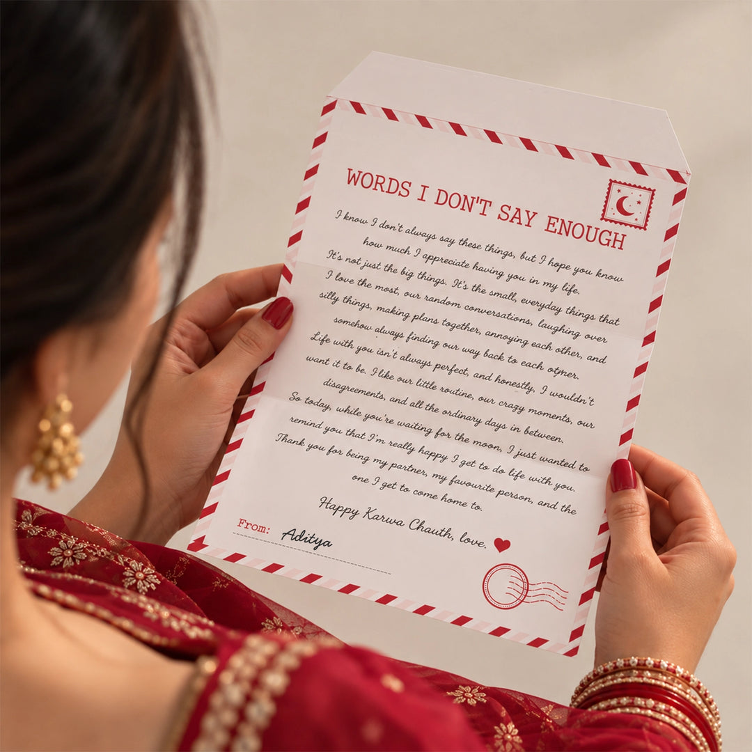 Karwa Chauth Letter - Karwa Chauth Edition
