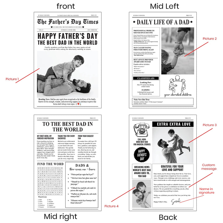 Father's Day Newspaper