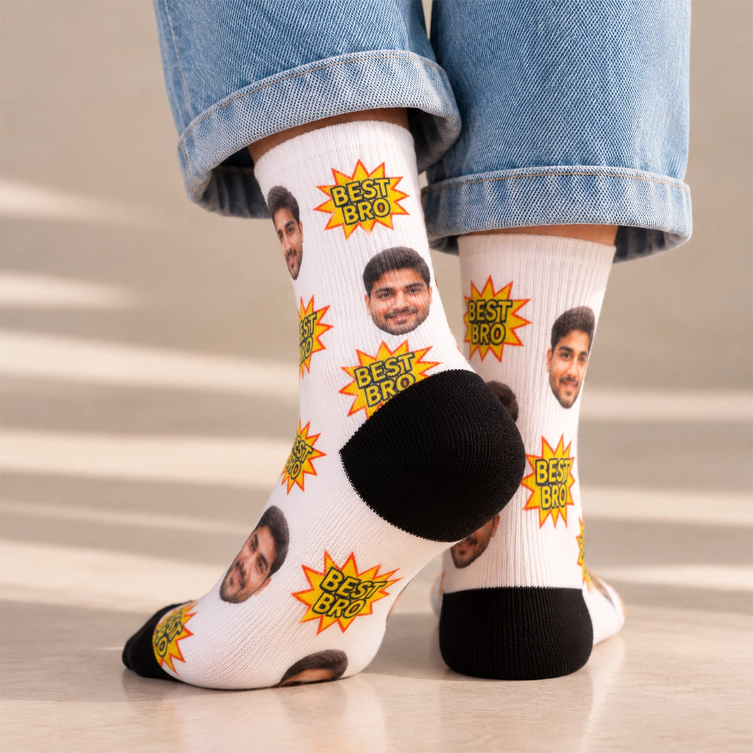 Best Brother Personalized Socks