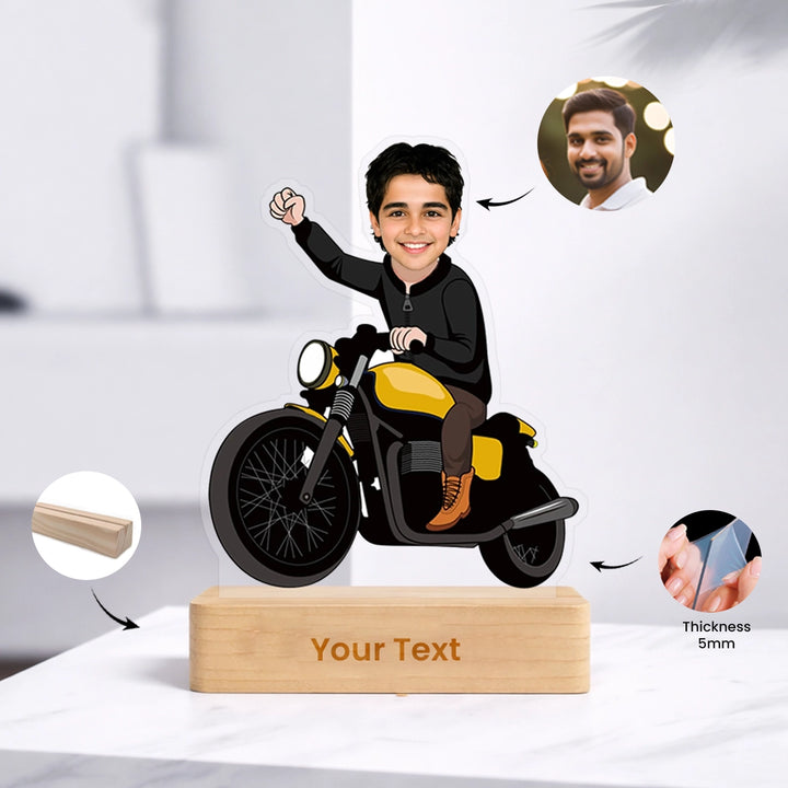 Personalized Bike Caricature - Perfect Gifting For All Ocassion