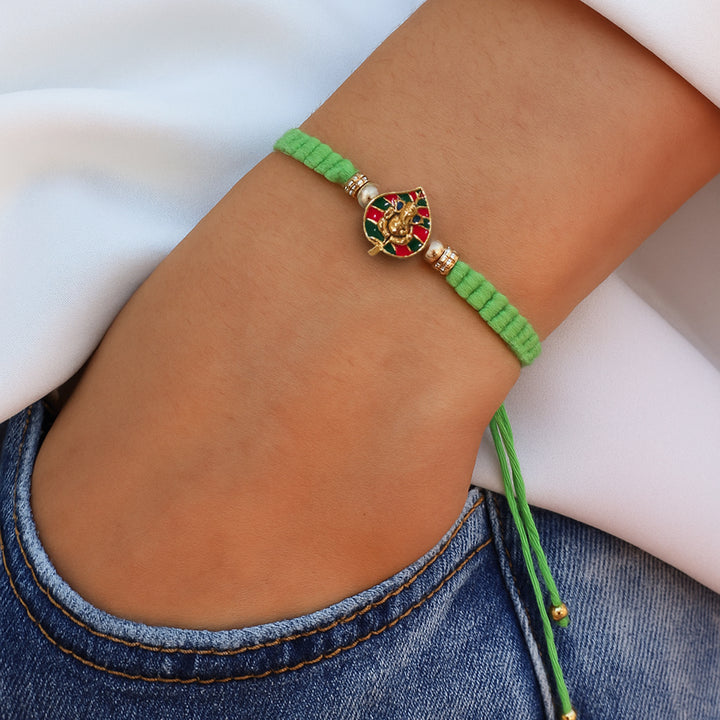 Designer Ganeshji Rakhi for Brothers