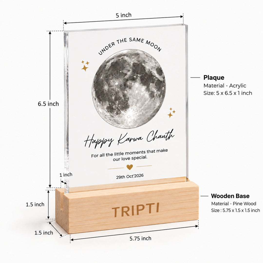 Moon Plaque